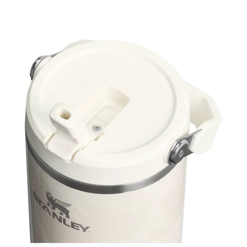 Stanley 40 oz Stainless Steel Ice Flow Flip
Straw Tumbler Calcite Calacatta NEW - Picture 6 of 8